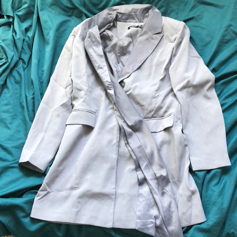 Sash blazer dress